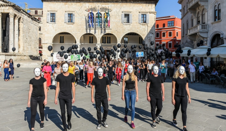 Sigurna kuća Istra - Tradicionalni mimohod protiv nasilja nad ženama 2018.